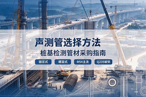 岷县声测管选型标准