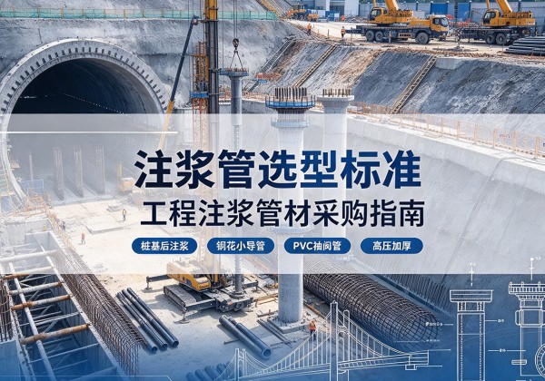 岷县注浆管选型标准